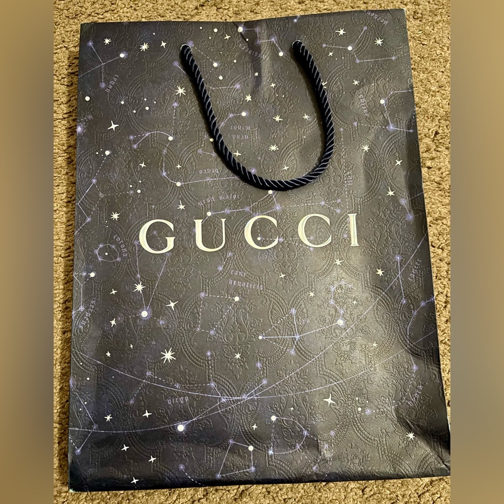 Authentic Gucci constellation shopping bag